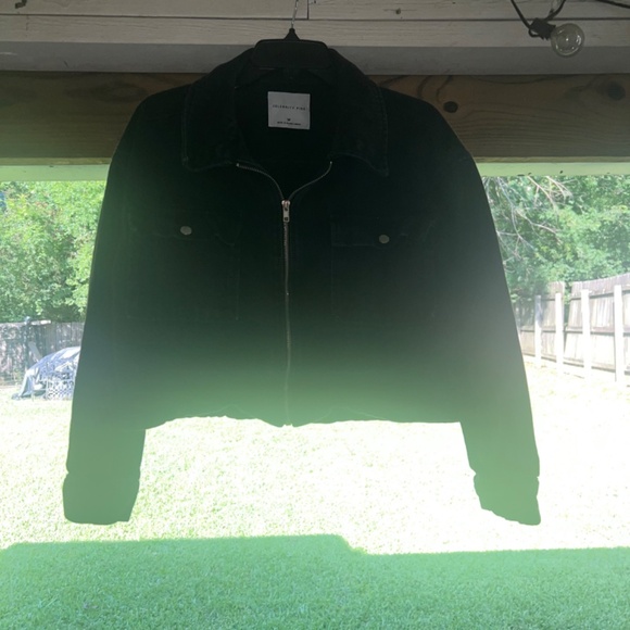 celebrity pink jacket lack w/ zipper and button - Picture 1 of 5